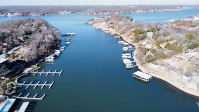 Lake of the Ozarks in the winter