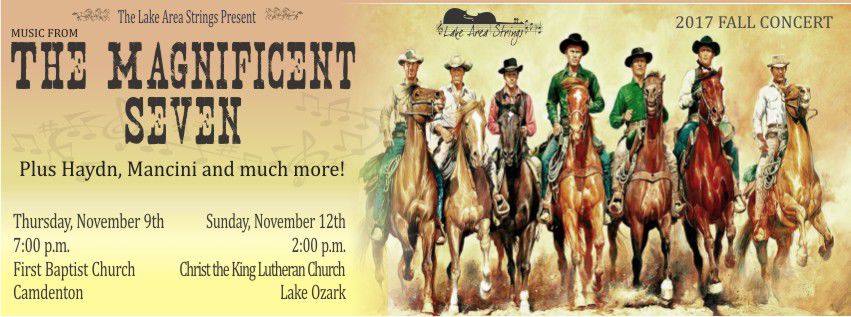 Lake Area Strings Concert – "The Magnificent Seven"