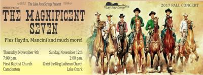 Lake Area Strings Concert – "The Magnificent Seven"