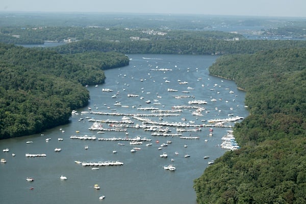 Truman Releases Flood Waters Into Lake Of The Ozarks The. 