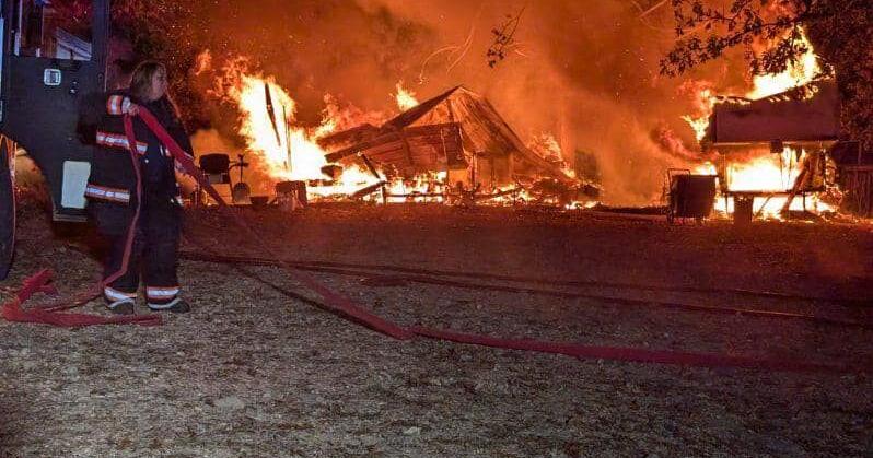 Lake Area House & Camper Destroyed In Late-Night Fire | Lake of the ...