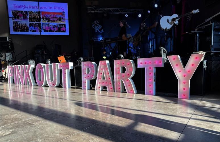 PINK OUT PARTY Alpha-Lit letters - 2025