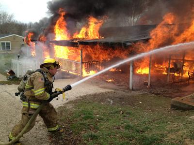 Battling the blaze