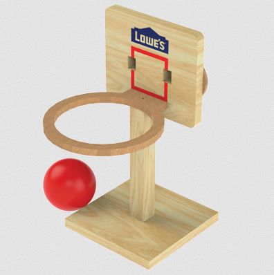 DIY Workshop - Tabletop Basketball 