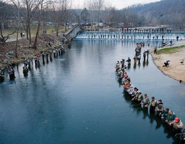 Catch-and-Keep Trout Season in Missouri; Roaring River State Park