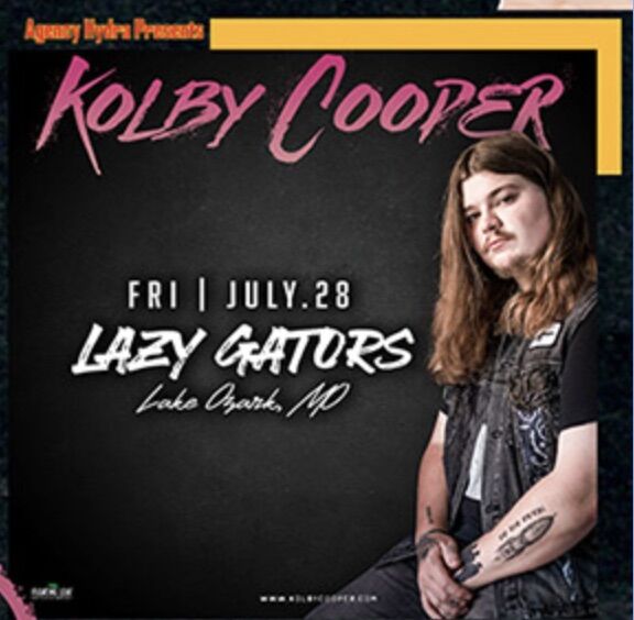 Lazy Gators Epic Summer Concert Series Presents Kolby Cooper Live