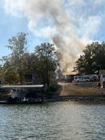 Fire Destroys Linn Creek Home Near Flower Pot Cove