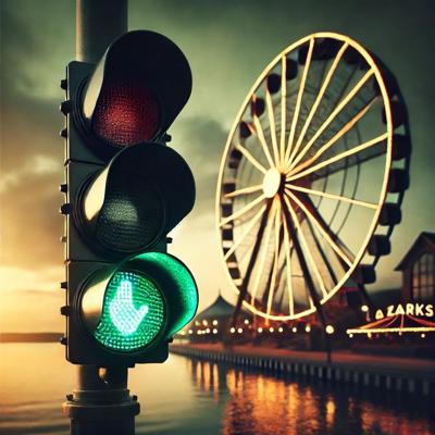 Traffic Light at Oasis at Lakeport