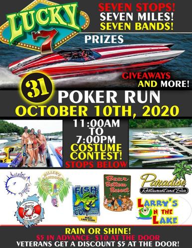 Lake Of The Ozarks Poker Run 2021 Lucky 7 Poker Run! Boating Fun On Lake Of The Ozarks This Weekend
