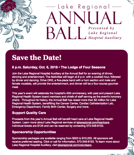 Lake Regional Annual Ball