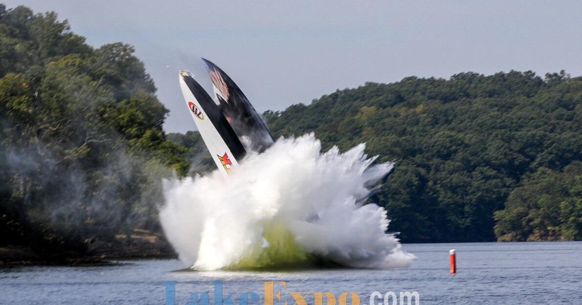 Powerboat Goes Airborne! Wild Crash At Lake Of The Ozarks Shootout Boat Races [WATCH]