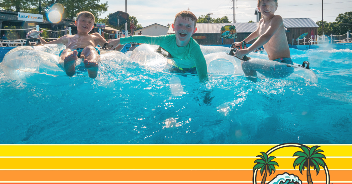Season Pass Holder FREE Wave Pool Party @ SuperSplash USA