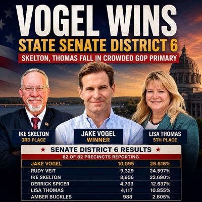 Vogel Wins Missouri Senate District 6