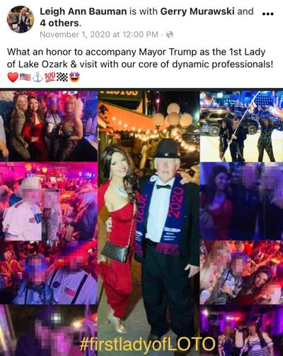 Leigh Ann Bauman With Mayor Gerry Murawski