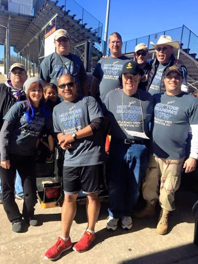 Camdenton VFW Members At The Run/Walk Fundraiser