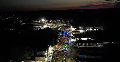Bagnell Dam Strip at Night