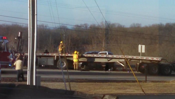 Wreck on Highway 5