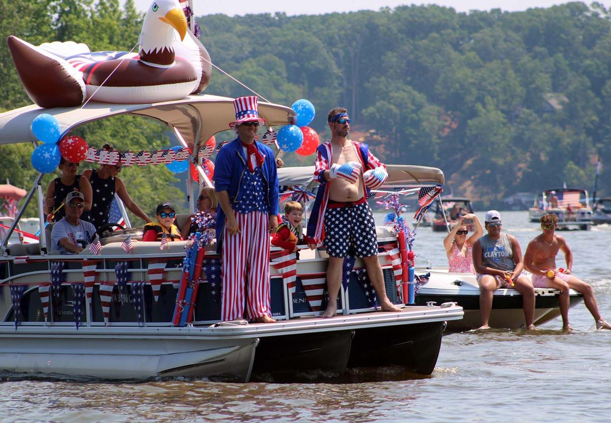 Lake Gaston Boat Parade, July 4 Gallery