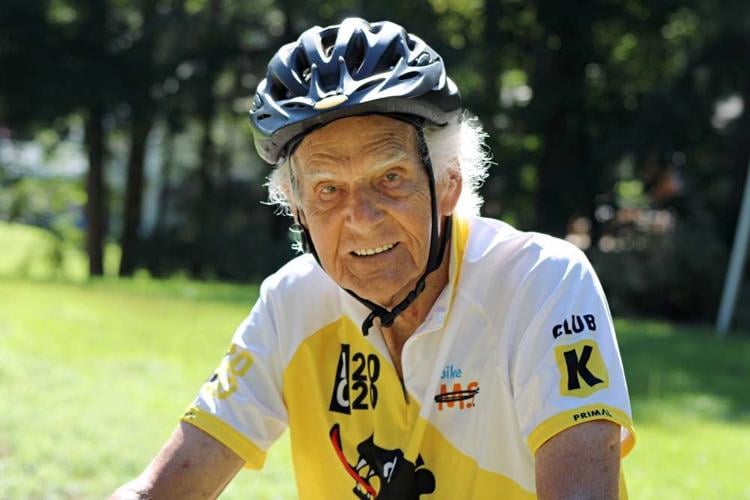 Whitley 93 Determined To Bike For Ms News Lakegastongazette Observer Com