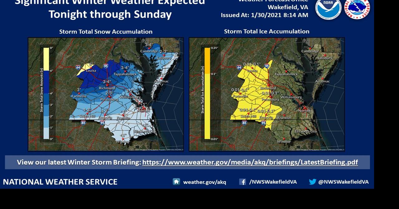 Lake Gaston counties under Winter Weather Advisory; more snow expected