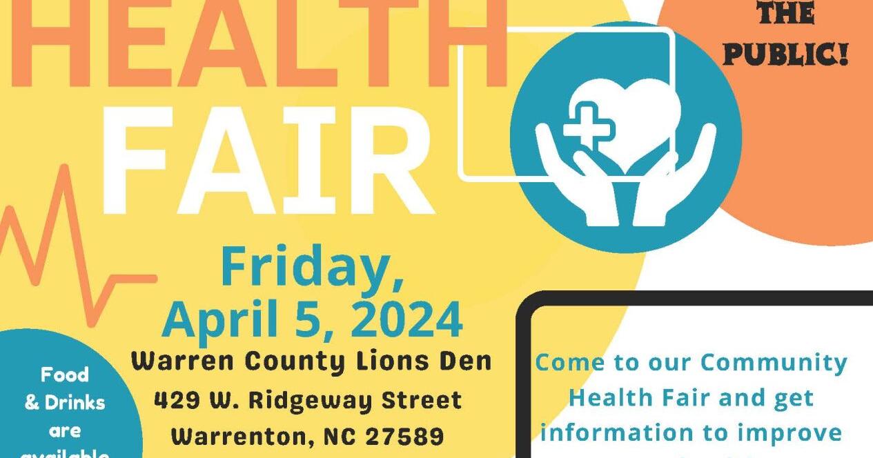 Warren Health Department Hosts Community Health Fair on Friday - Vimarsana News