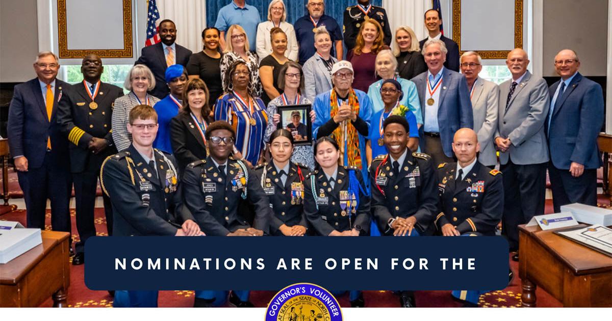 Halifax County accepting nominations for the 2026 Governor’s Volunteer Service Award
