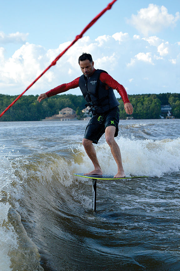 Trying out some new toys on Lake Gaston | News ...