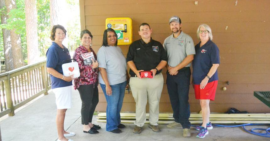 Lifesaving AED installed at Buck Spring