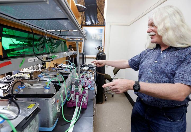 Simon Gilroy, UW-Madison's space gardener