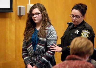 Anissa Weier sentencing, Slender man stabbing, JS photo
