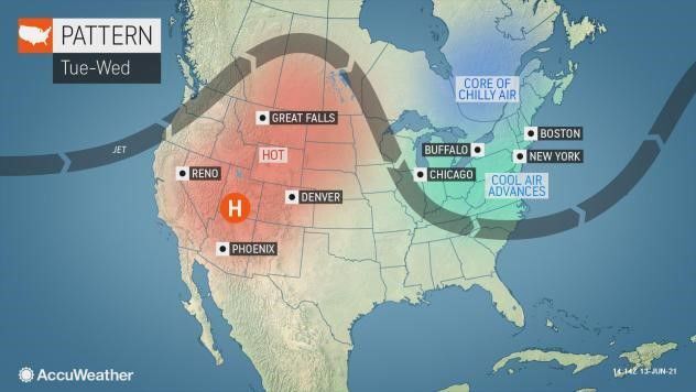 Pattern Tue-Wed by AccuWeather