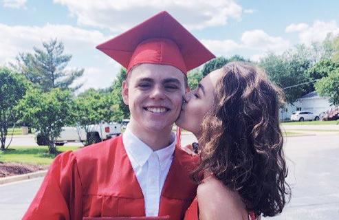 Logan Tomasello with girlfriend Kylie Nelson
