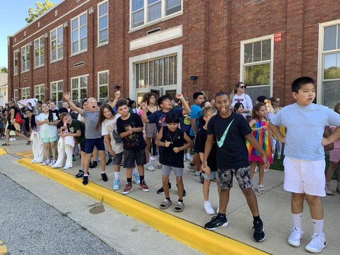 Central-Denison Elementary School students