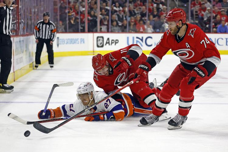 Islanders Hurricanes Hockey