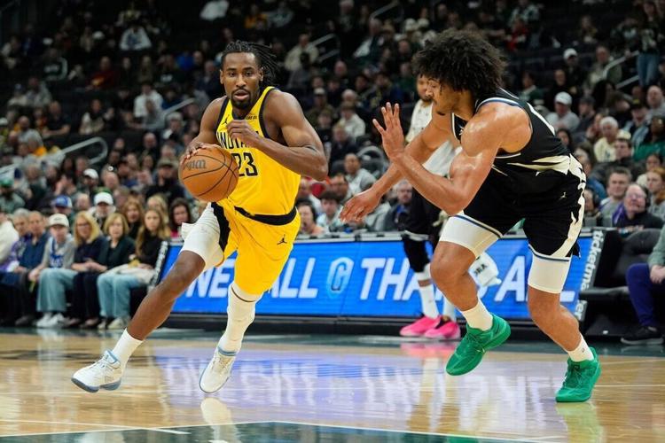 Pacers Bucks Basketball