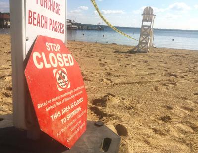 Aug. 15-16 beach closure at east end of Lake Geneva Beach near The Riviera