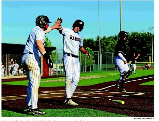 Badger baseball clinches senior night win