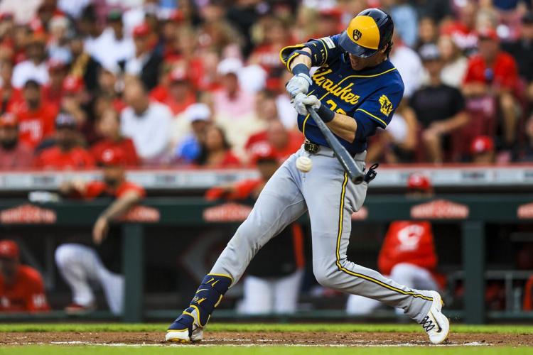 BASEBALL-MLB-CIN-MIL/