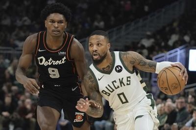 Pistons Bucks Basketball