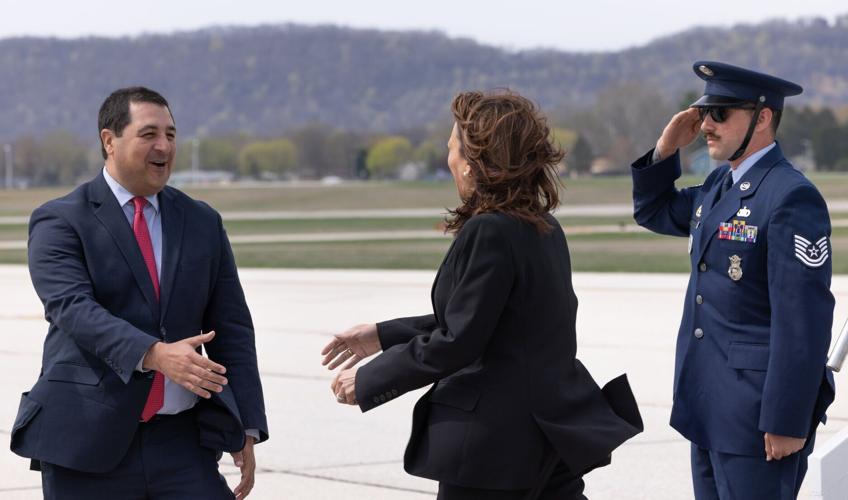 Kamala Harris visits La Crosse