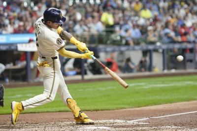 Phillies Brewers Baseball