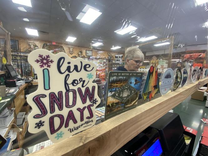 Winter has arrived in northern Wisconsin