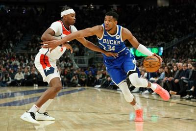 Wizards Bucks Basketball