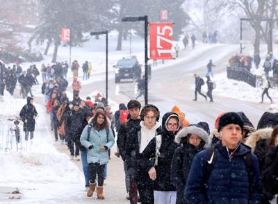 UW Campus winter