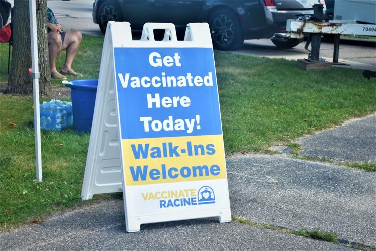 Vaccinations at the health care fair