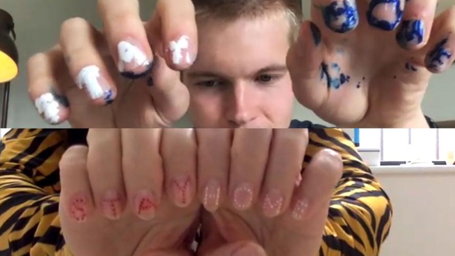 Dominic Rech and Mei Kawajiri