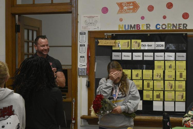 Brenna Komistra honored as outstanding educator