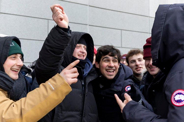 Wisconsin men's basketball students