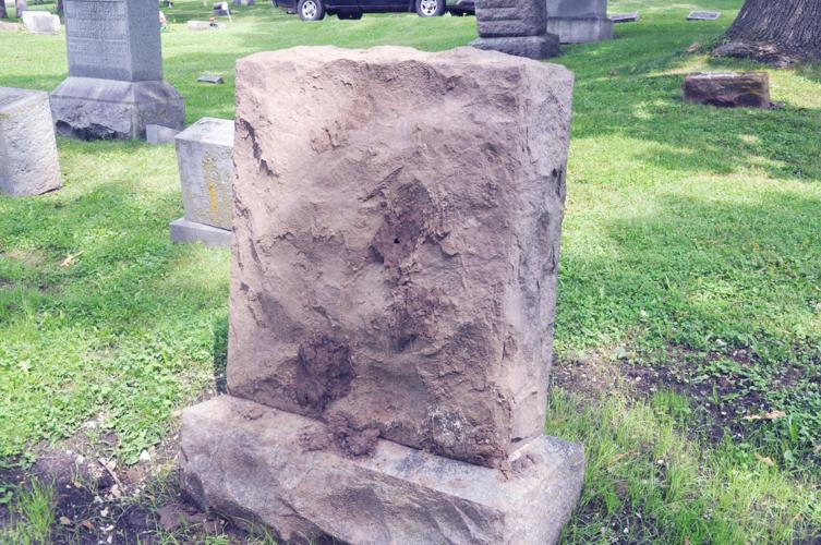 Several headstones in Oak Hill Cemetery have a second life thanks to a restoration project that the public works (copy) (copy)