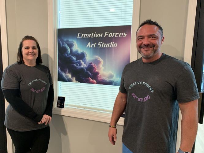 Paula and David Verducci recently opened Creative Forces Art Studio to offer an activity that people of all ages could enjoy